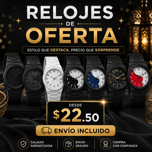 ⌚ Relojes Aura Árabe 2026 💎