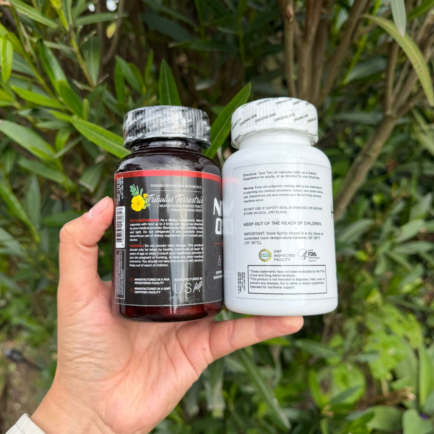🚀 Combo Vitalidad Masculina – Nitric Oxide Booster + Hallprost Ultra